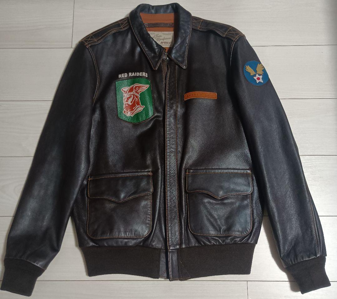 AVIREX レザージャケット　A-2 Sweet Dream Mサイズ